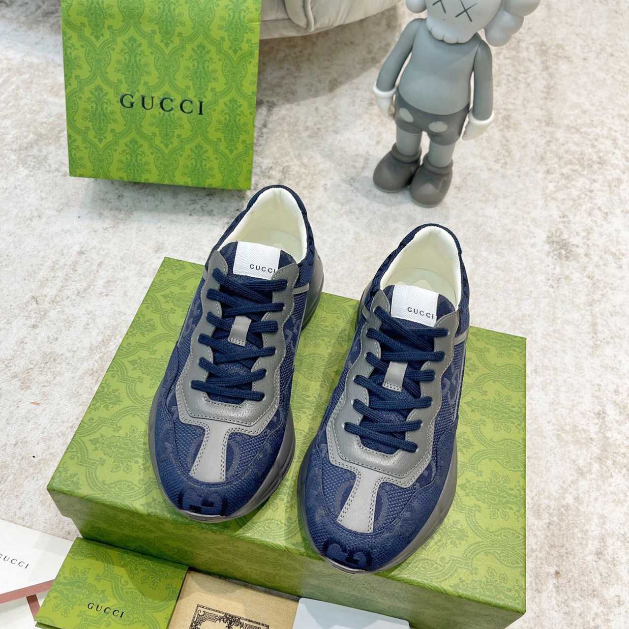 Gucci Rhyton Sneaker(Upon UK Size) - DopestKickz