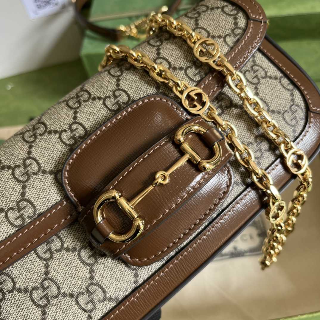 Gucci Horsebit 1955 Shoulder Bag(24-13-5cm)   - DopestKickz