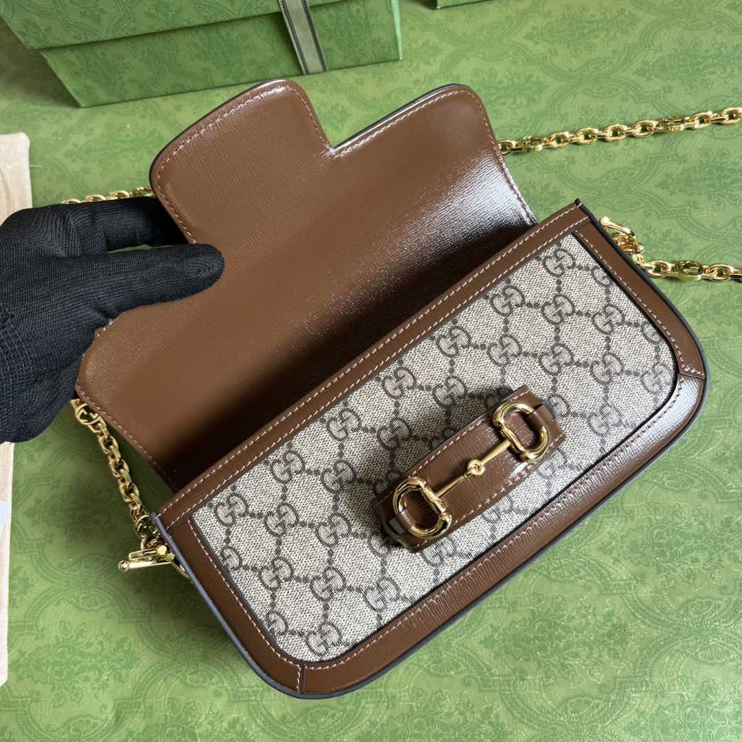 Gucci Horsebit 1955 Shoulder Bag(24-13-5cm)   - DopestKickz