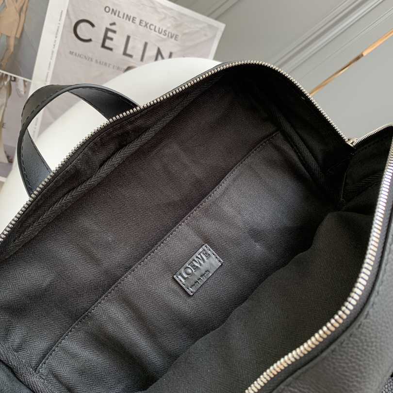 Loewe Military Backpack In Soft Grained Calfskin - DopestKickz