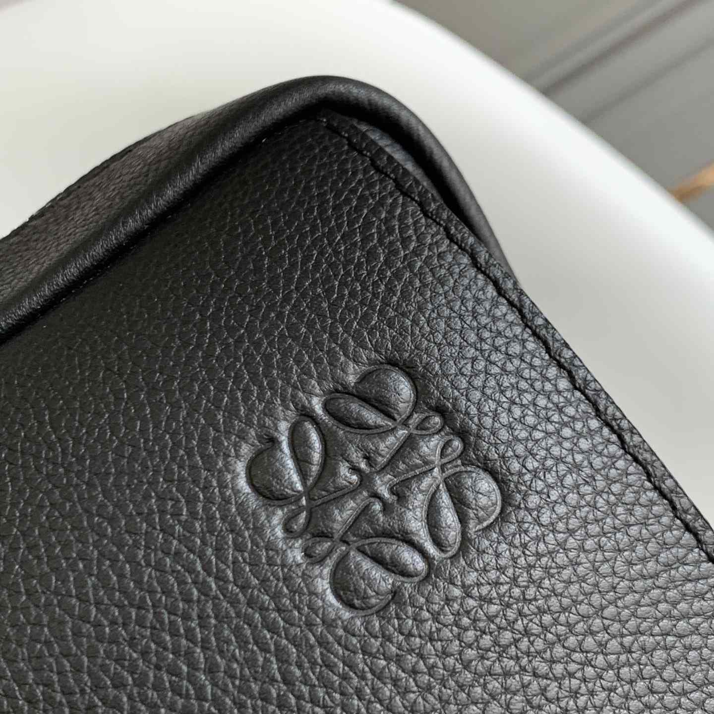 Loewe Military Backpack In Soft Grained Calfskin - DopestKickz