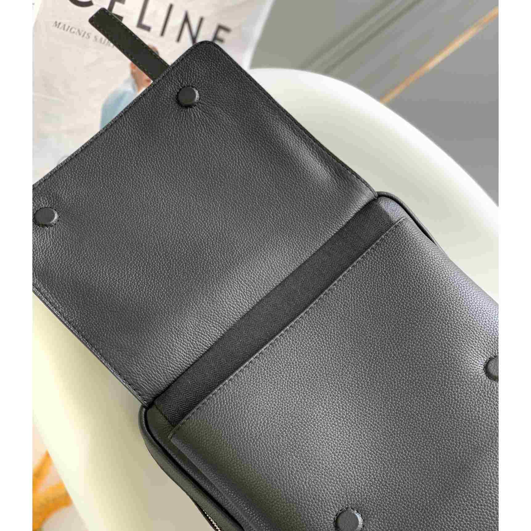 Loewe Military Backpack In Soft Grained Calfskin - DopestKickz