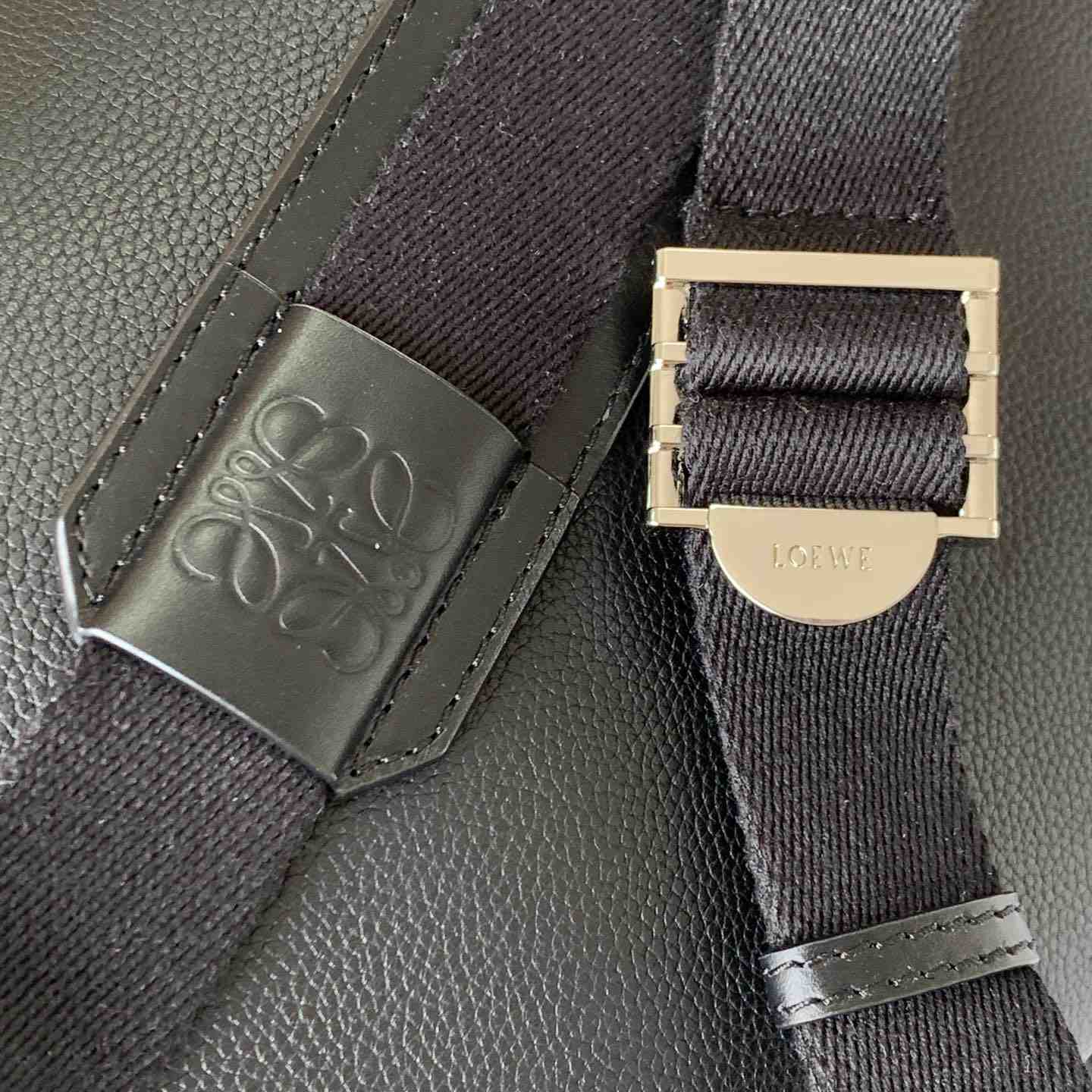 Loewe Military Backpack In Soft Grained Calfskin - DopestKickz