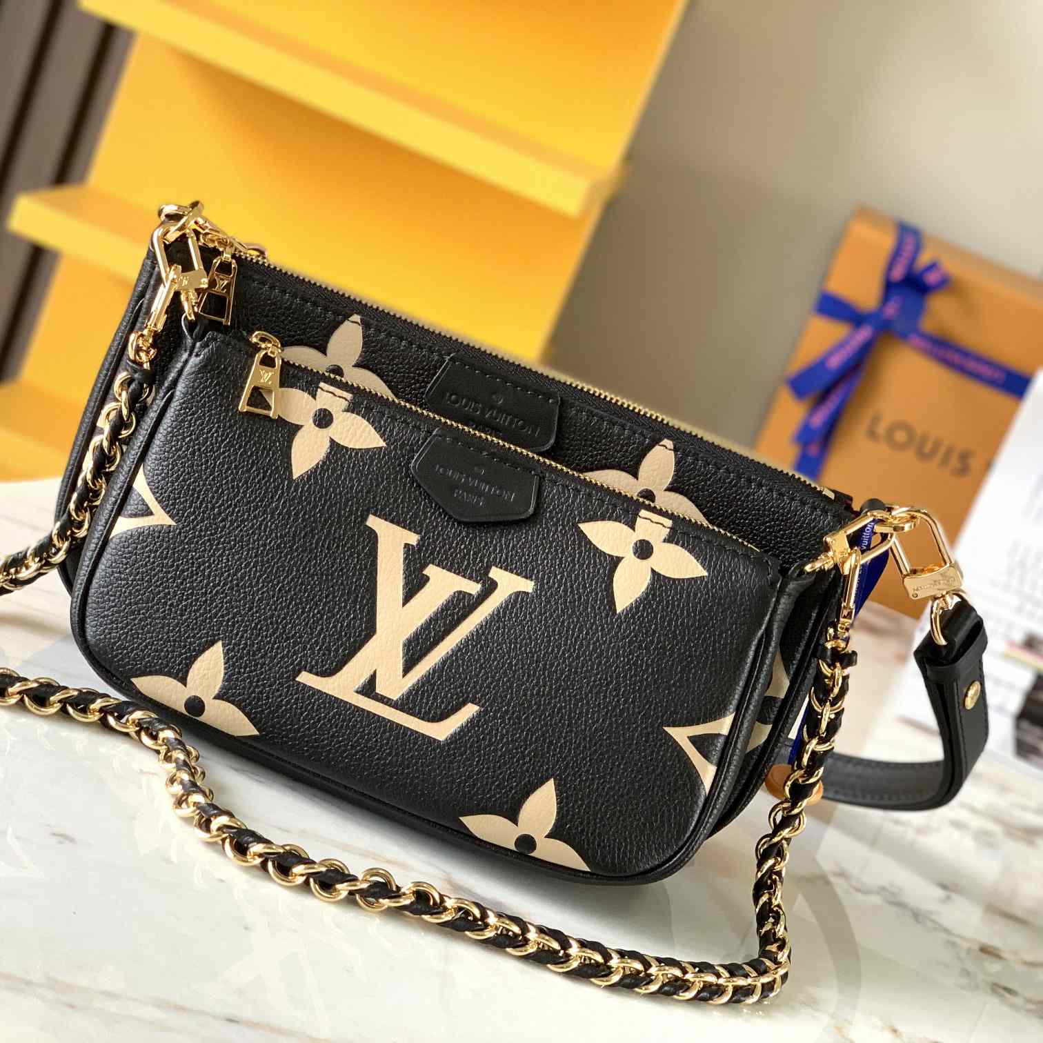 Louis Vuitton Multi Pochette Accessoires(25 x 14.5 x 4.5cm) M45777 - DopestKickz