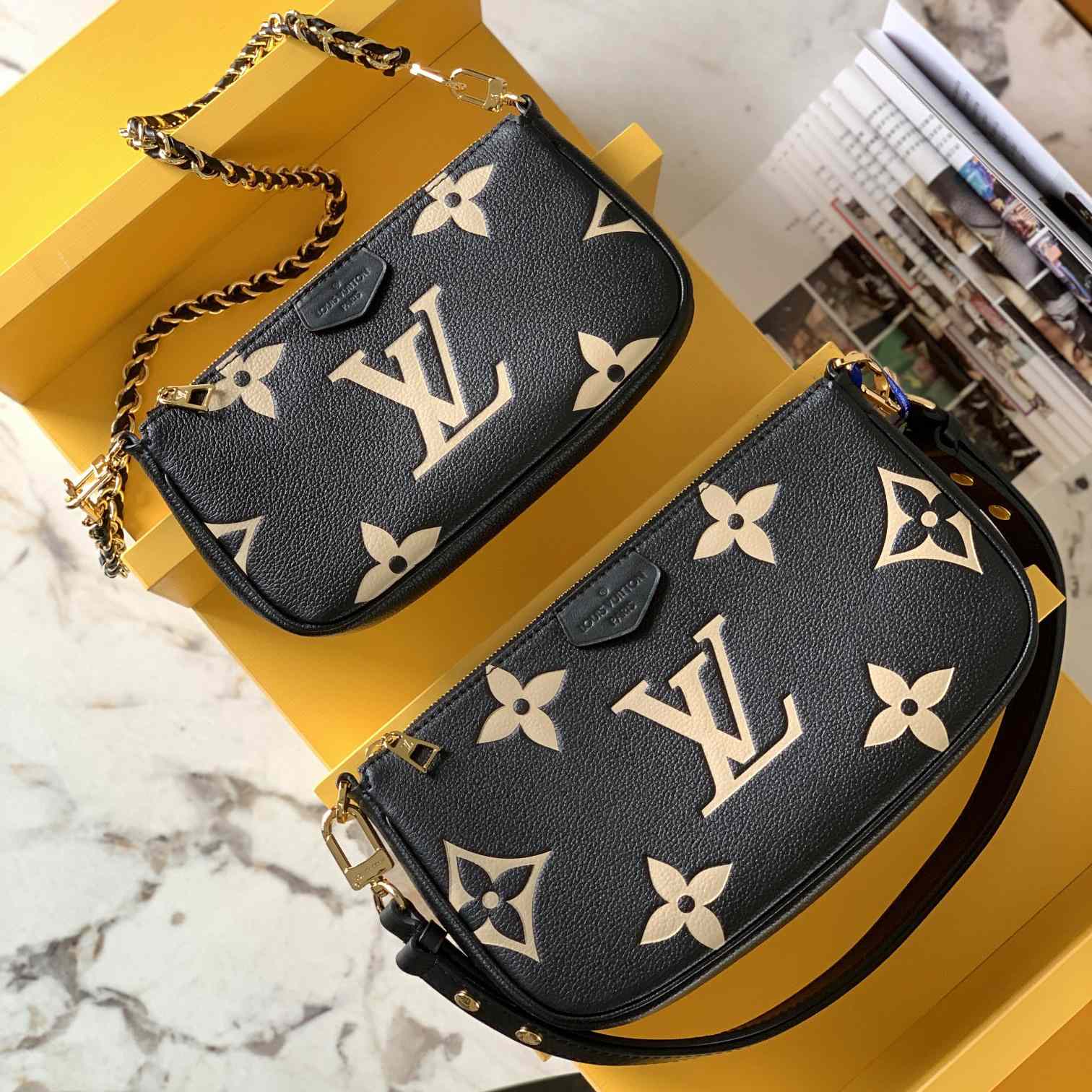 Louis Vuitton Multi Pochette Accessoires(25 x 14.5 x 4.5cm) M45777 - DopestKickz