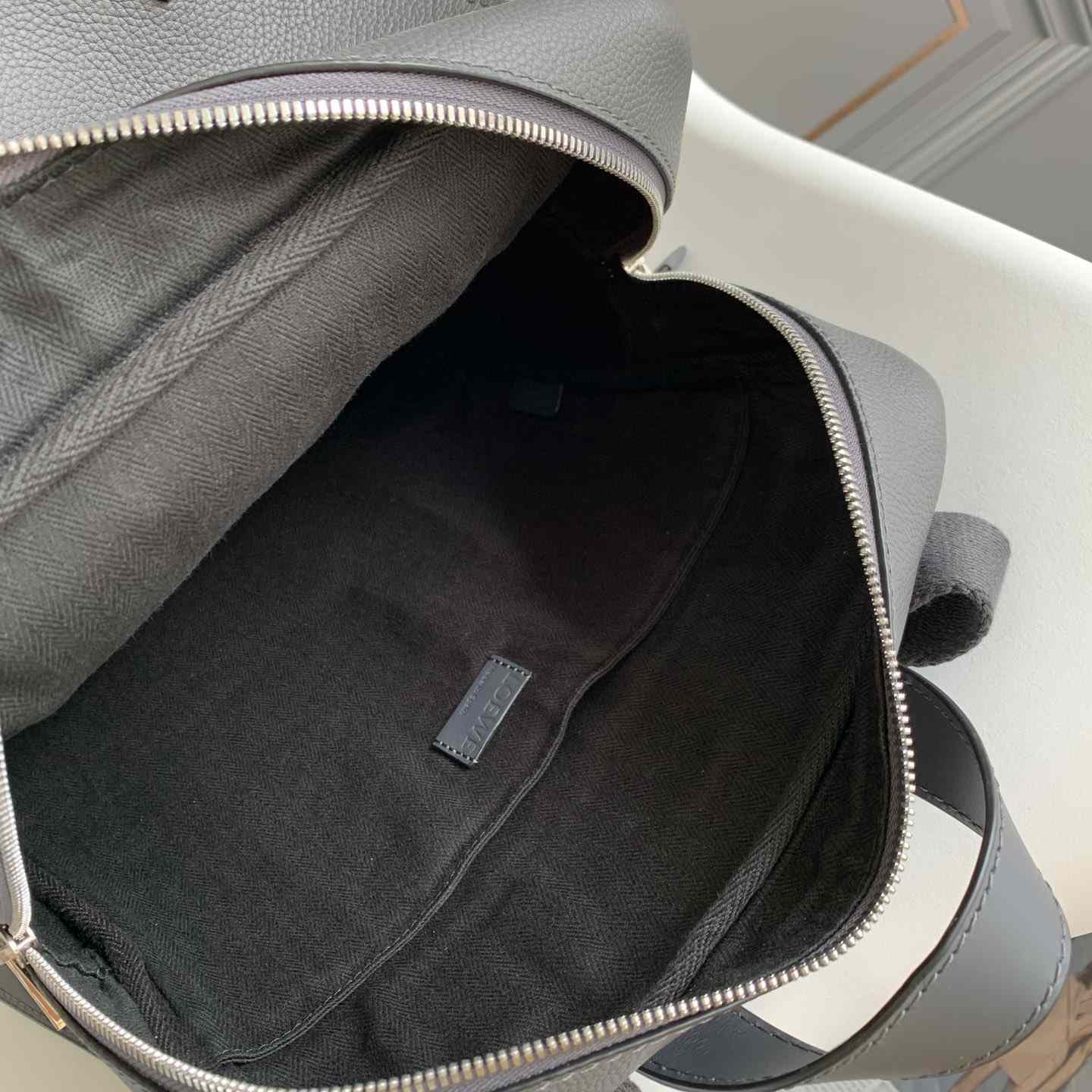 Loewe Military Backpack In Soft Grained Calfskin - DopestKickz