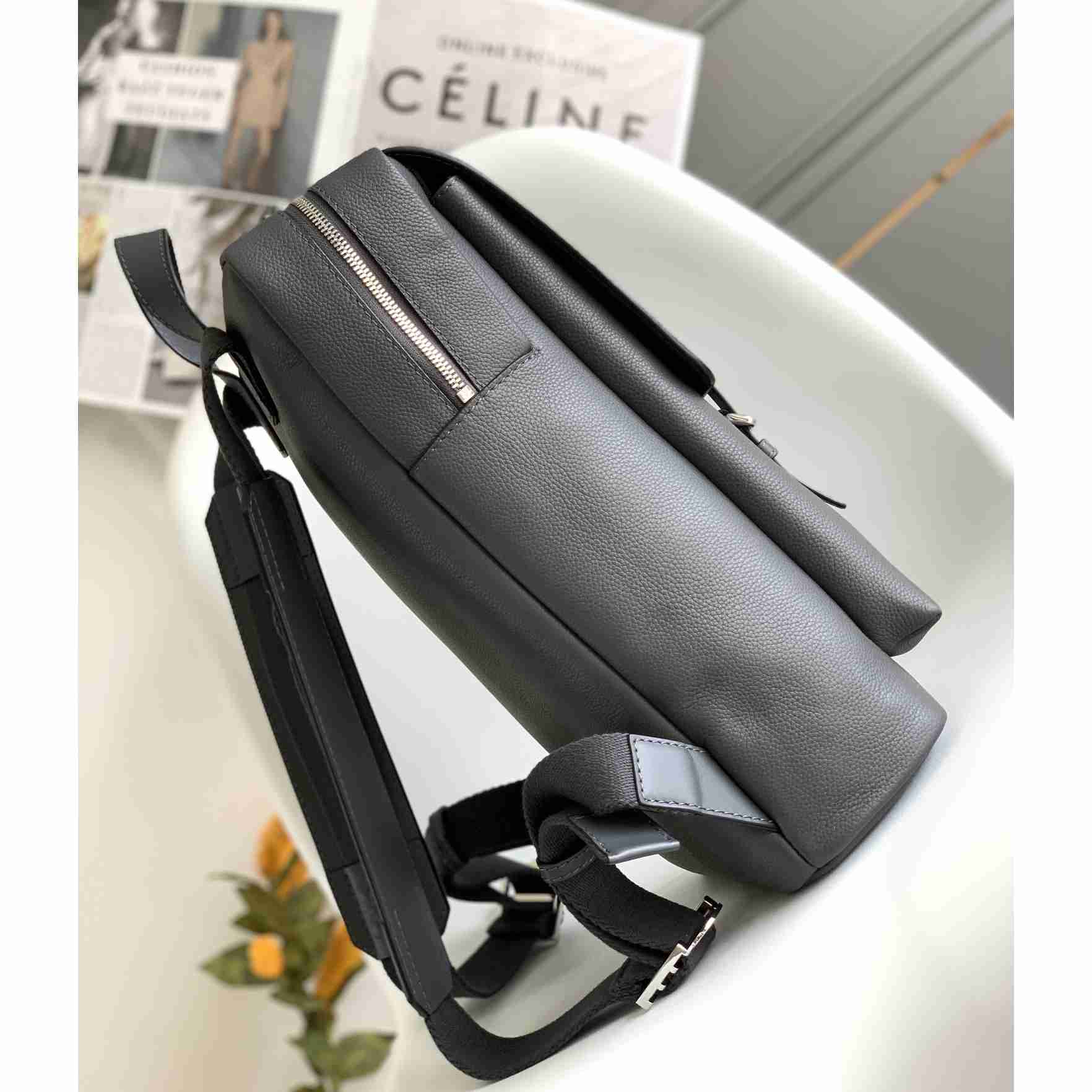 Loewe Military Backpack In Soft Grained Calfskin - DopestKickz