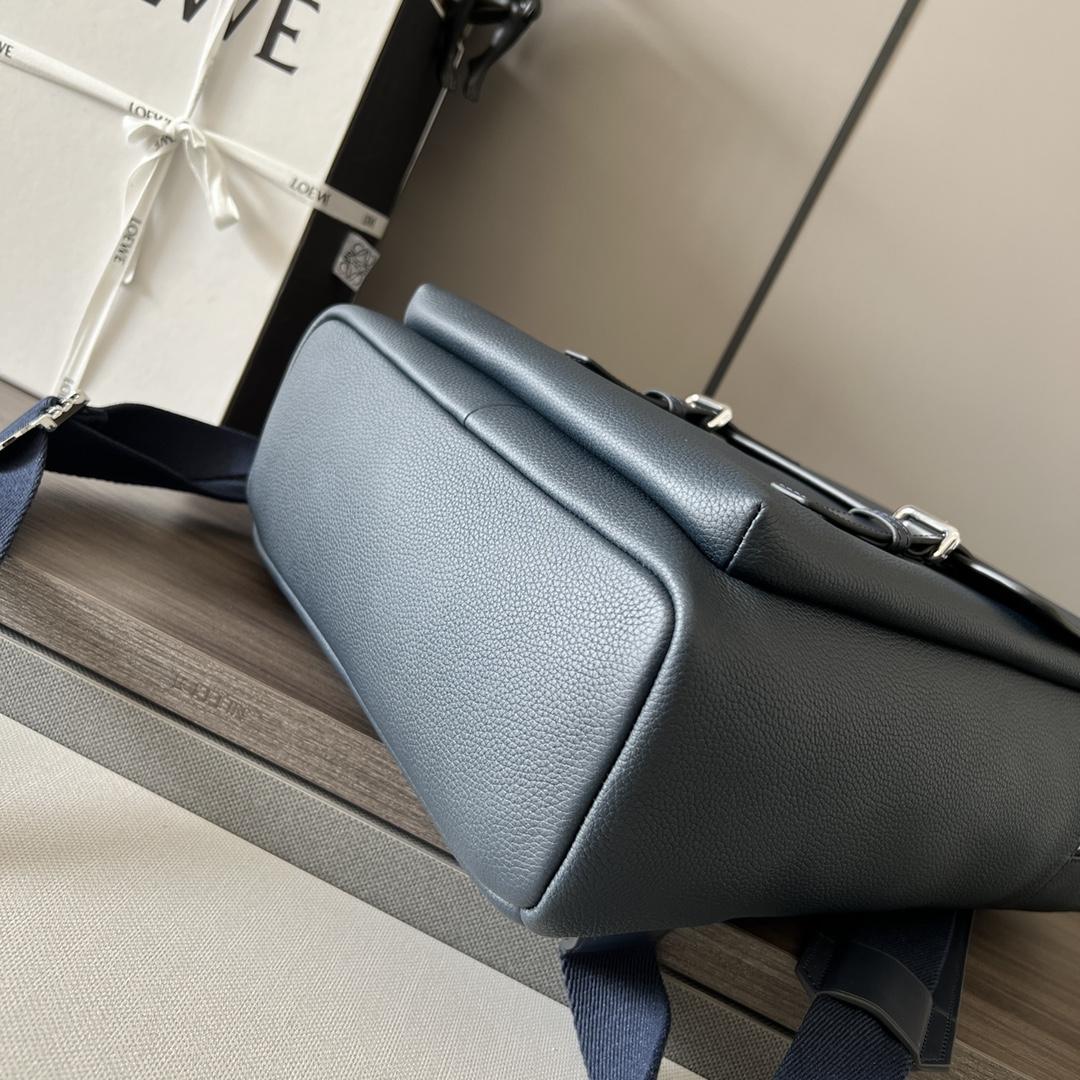 Loewe Military Backpack In Soft Grained Calfskin - DopestKickz