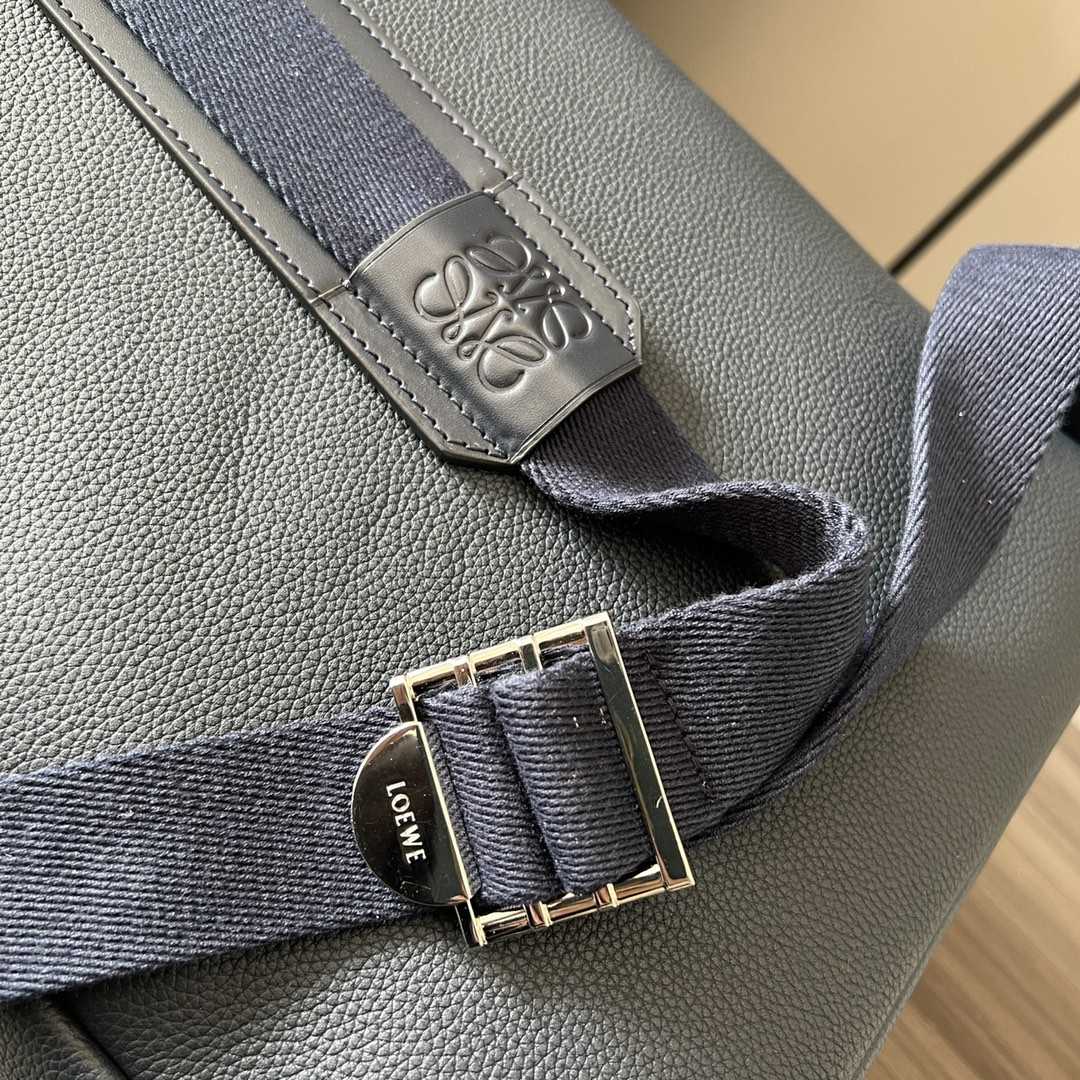 Loewe Military Backpack In Soft Grained Calfskin - DopestKickz