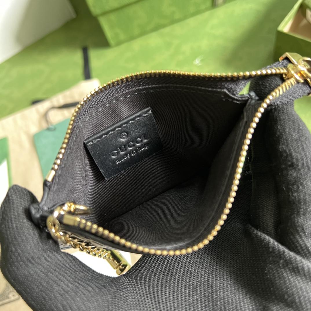 Gucci Signature Key Case(12-7.5-1.5cm) - DopestKickz