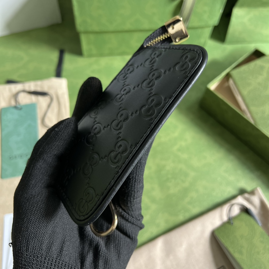 Gucci Signature Key Case(12-7.5-1.5cm) - DopestKickz