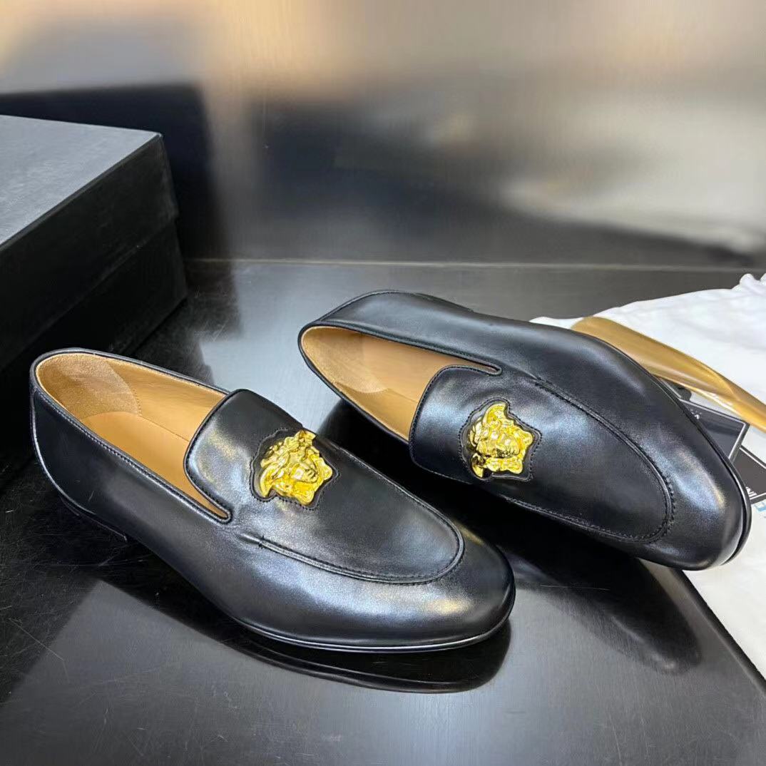 Versace Medusa Loafers - DopestKickz