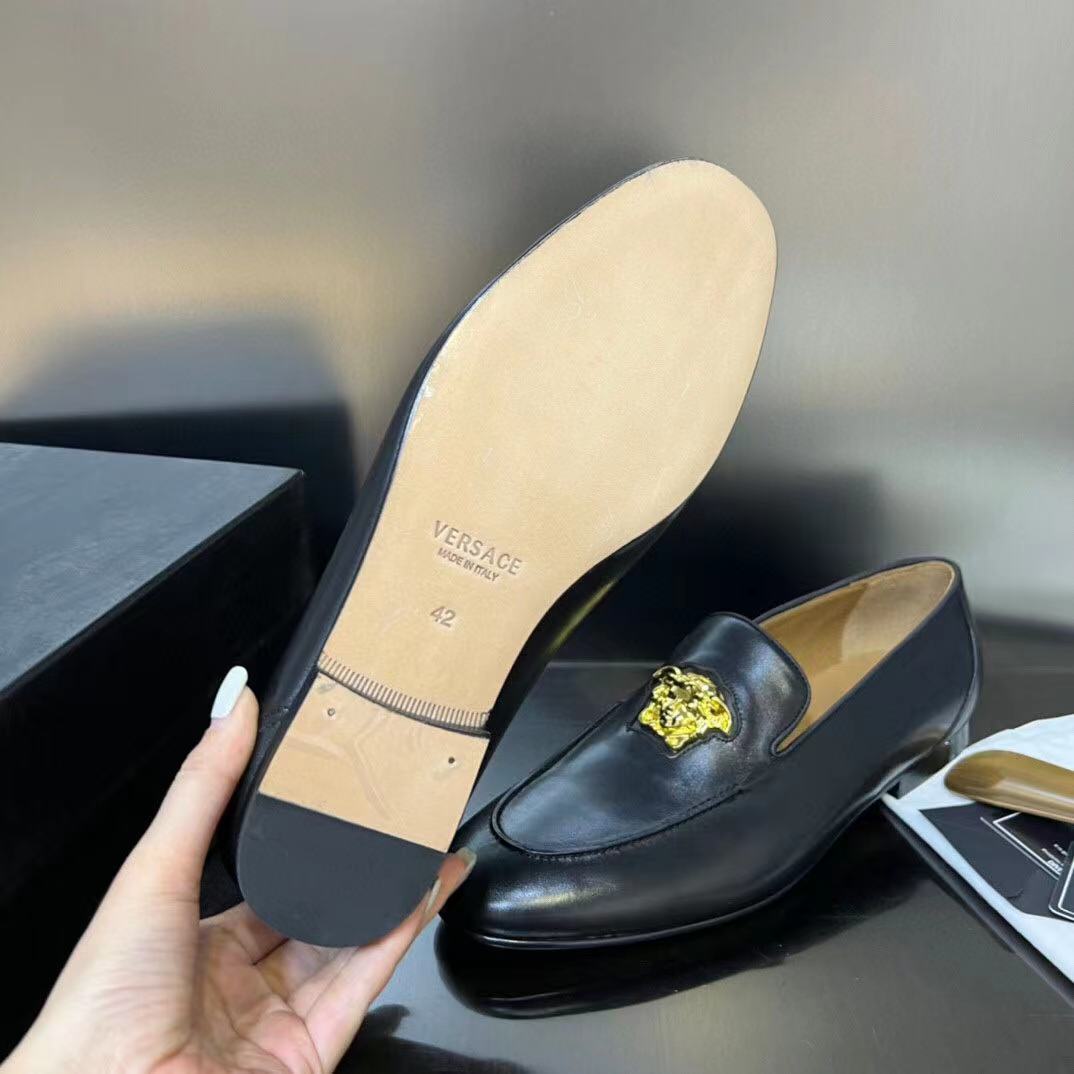Versace Medusa Loafers - DopestKickz
