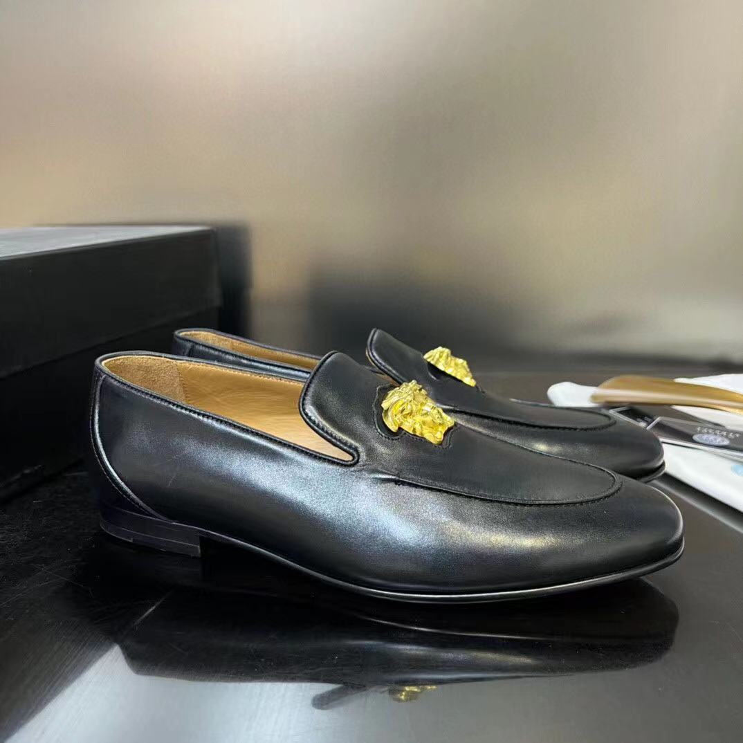 Versace Medusa Loafers - DopestKickz