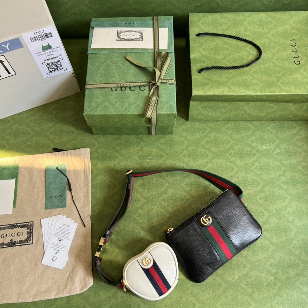 Gucci Ophidia Heart Utility Belt(12-11-2cm/20-13cm) - DopestKickz