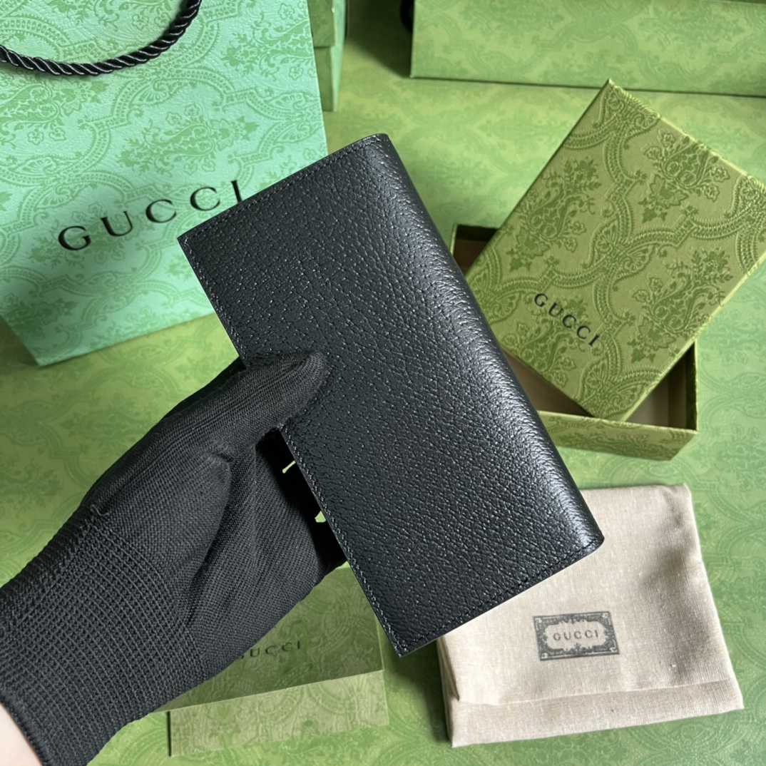 Gucci GG Marmont leather long ID wallet - DopestKickz