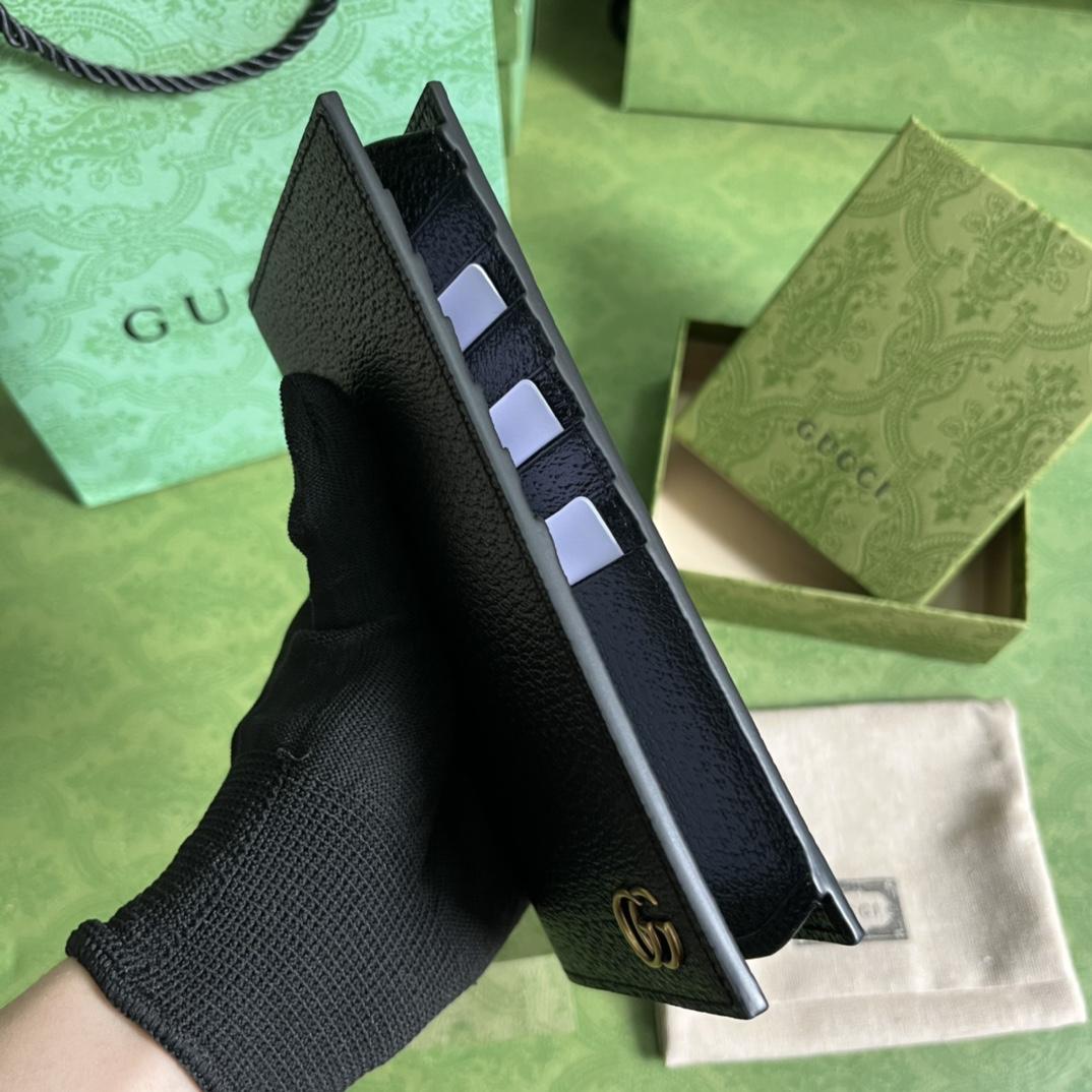 Gucci GG Marmont leather long ID wallet - DopestKickz