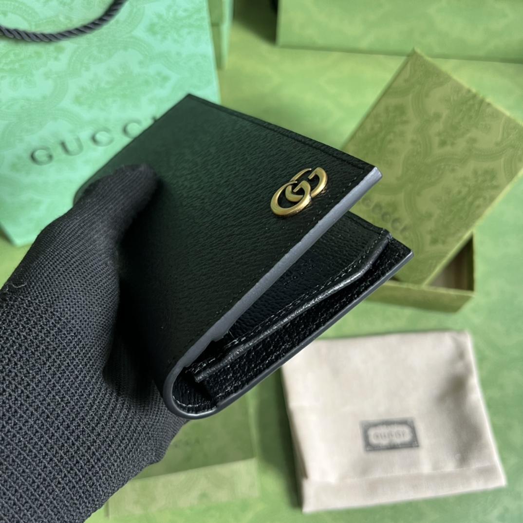 Gucci GG Marmont leather long ID wallet - DopestKickz