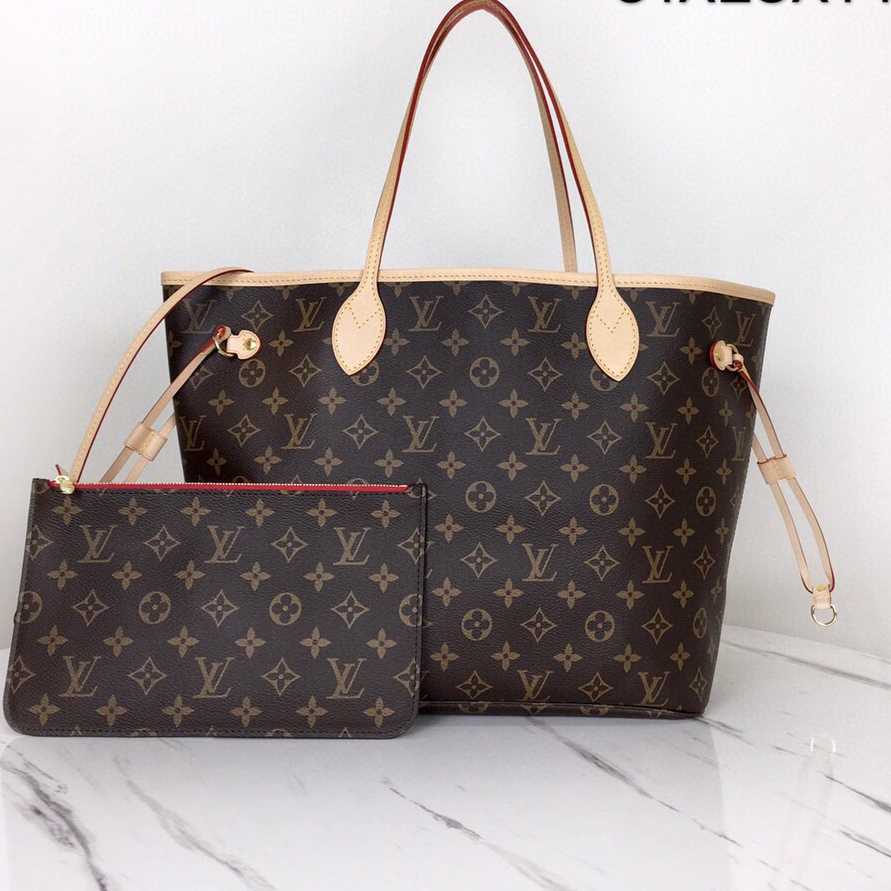 Louis Vuitton Neverfull MM (31-28-14cm)   M41177 - DopestKickz