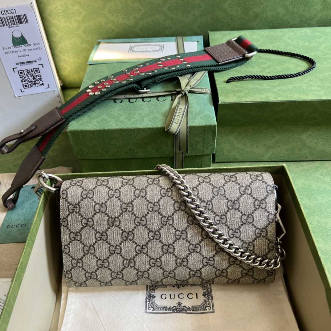 Gucci Dionysus Small Shoulder Bag(25-14-4cm)   - DopestKickz