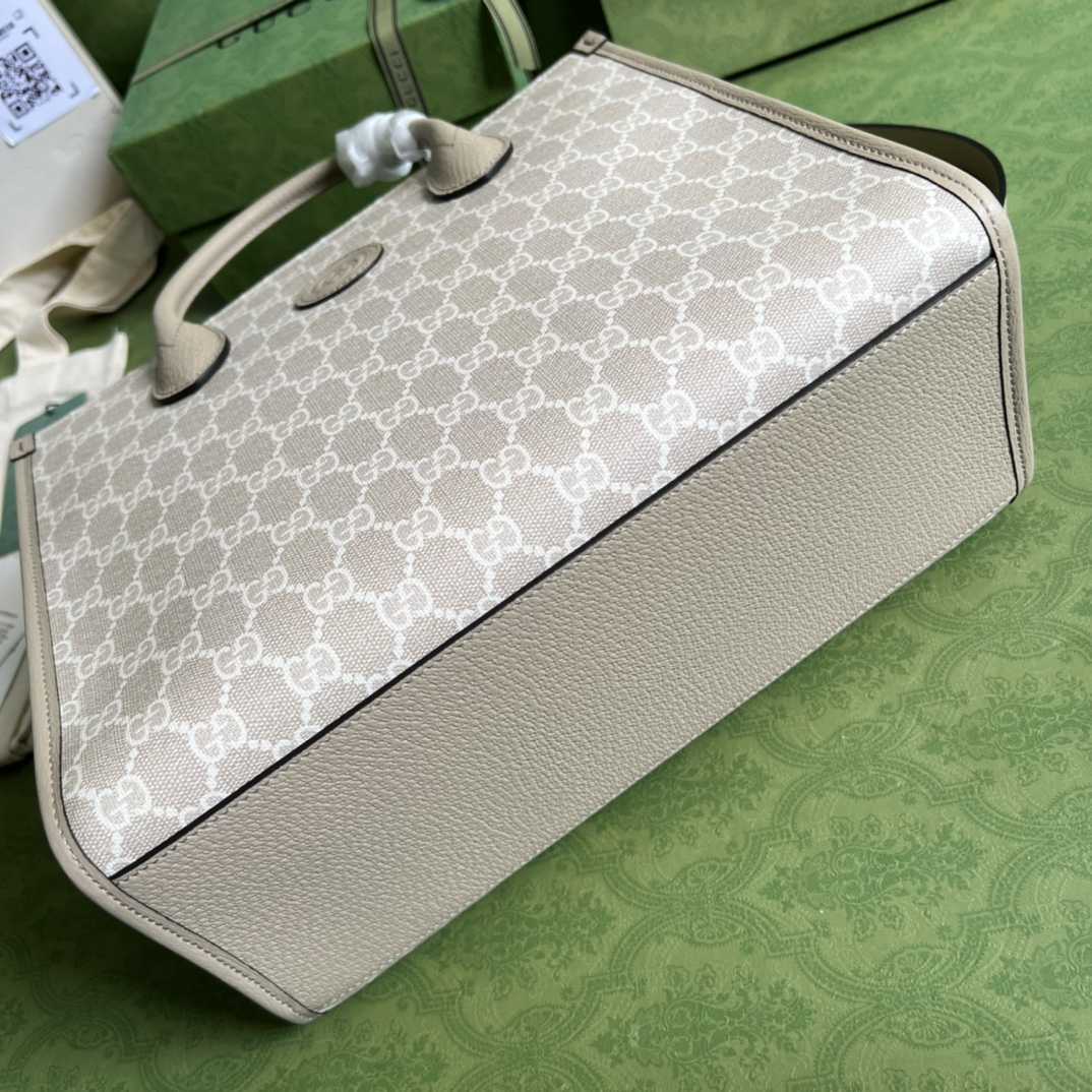 Gucci Small Tote Bag With Interlocking G(31-26.5-14cm) - DopestKickz