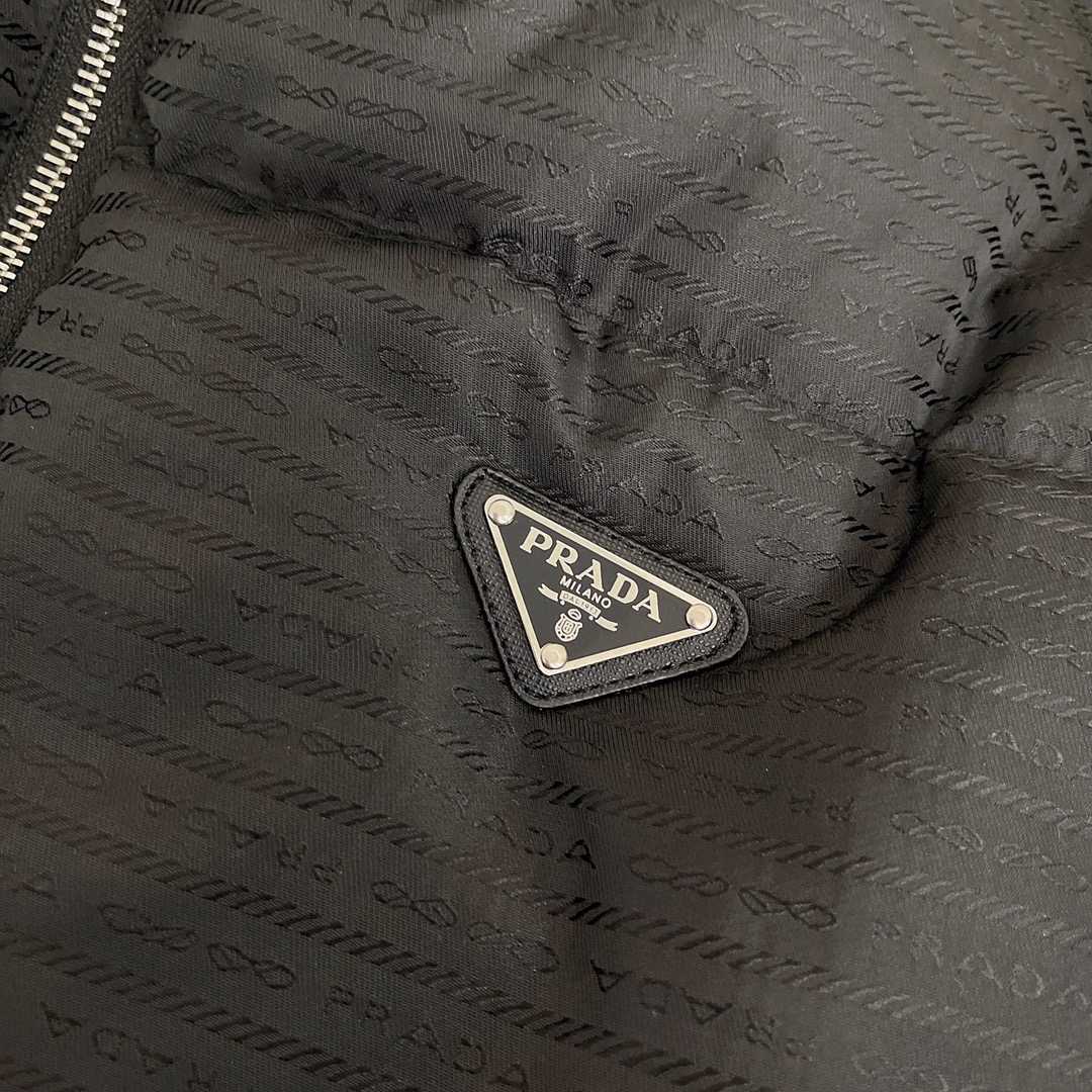 Prada Re-Nylon Cropped Hooded Down Jacket - DopestKickz