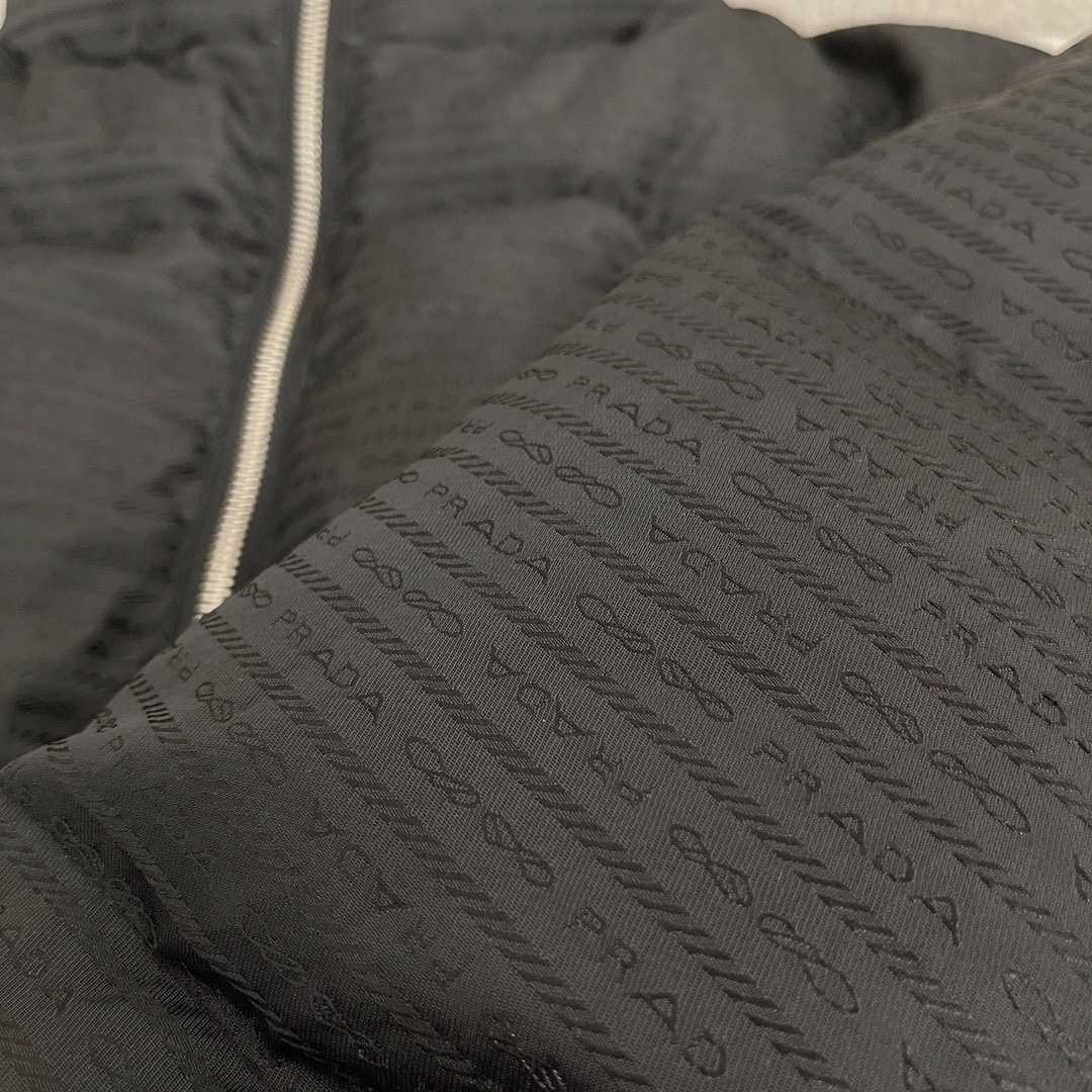 Prada Re-Nylon Cropped Hooded Down Jacket - DopestKickz