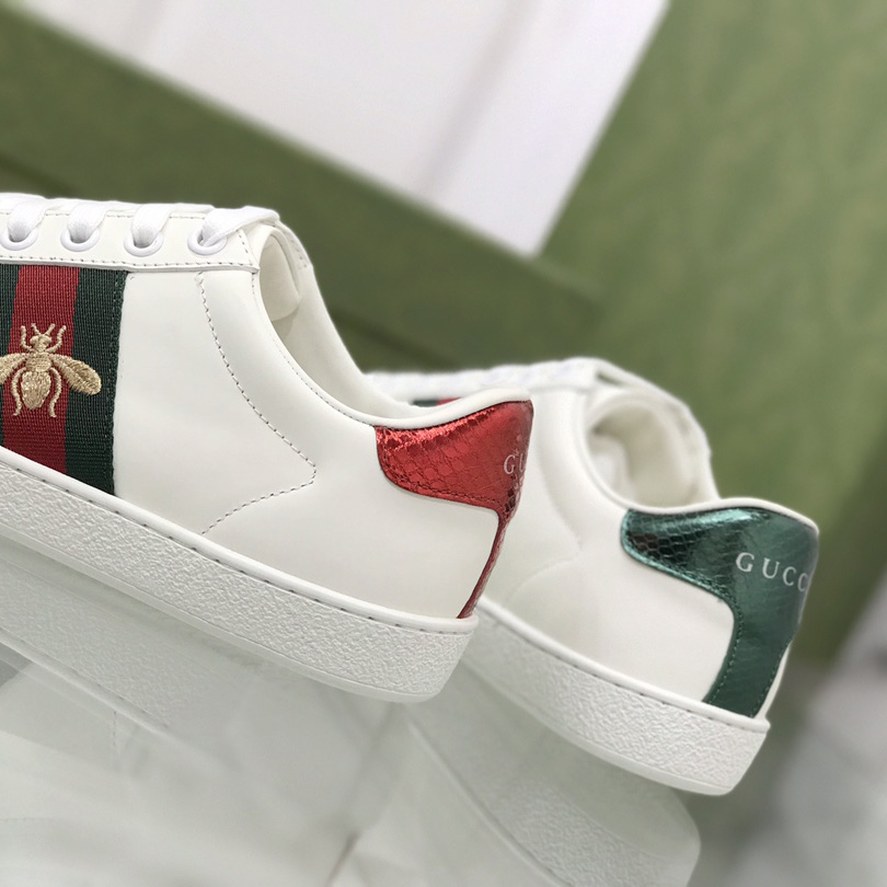 Gucci Ace Sneaker With Bee - DopestKickz
