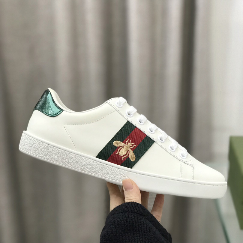 Gucci Ace Sneaker With Bee - DopestKickz