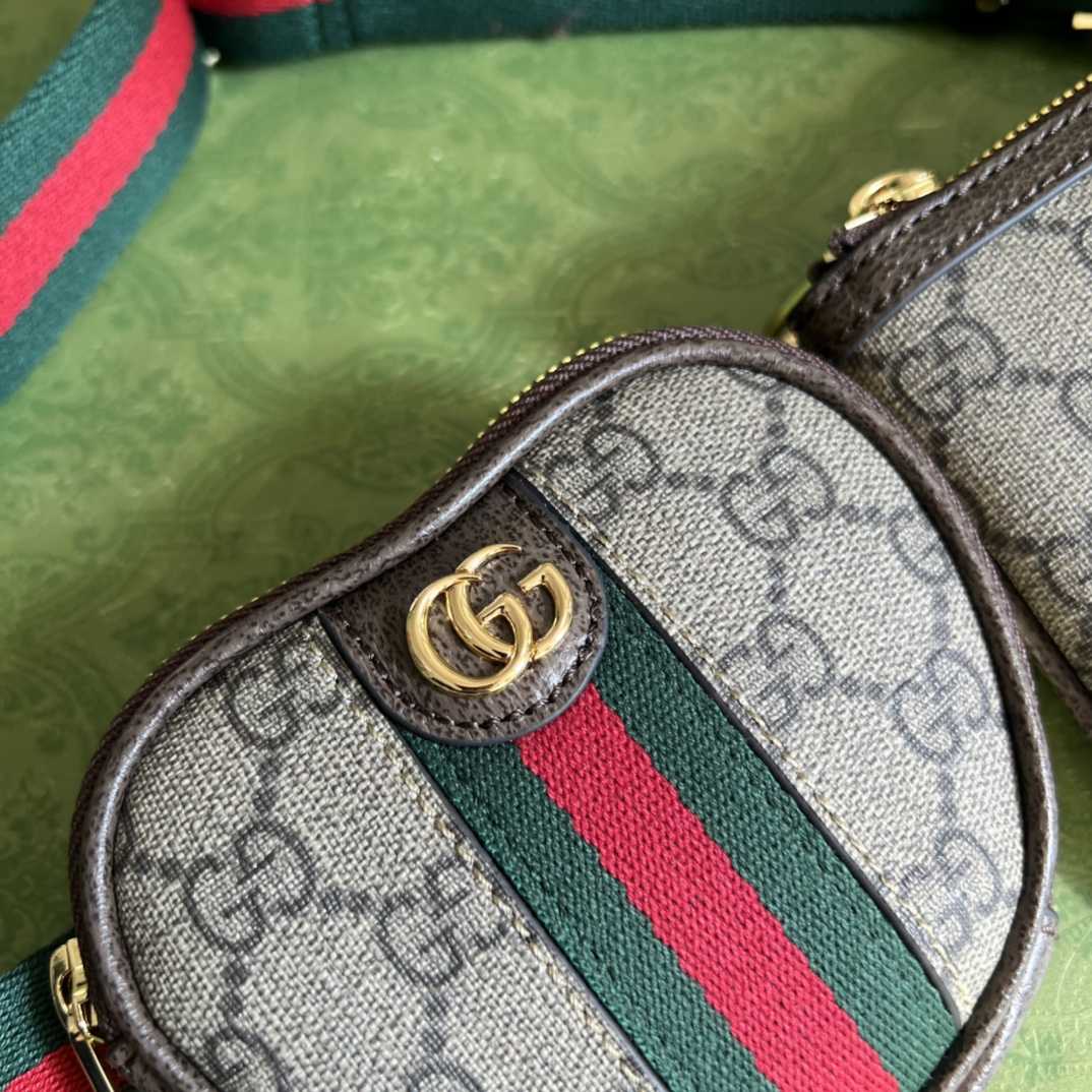 Gucci Ophidia GG Heart Utility Belt(12-11-2cm/20-13cm) - DopestKickz