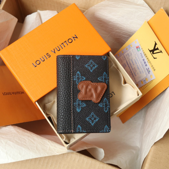 Louis Vuitton Pocket Organizer (7.5-11.1-1cm)   M81789 - DopestKickz