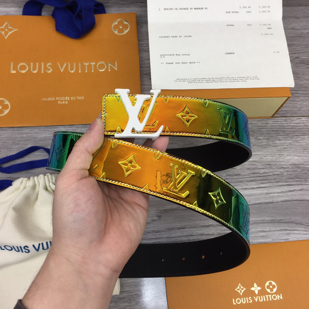 Louis Vuitton 40MM Reversible Belt - DopestKickz