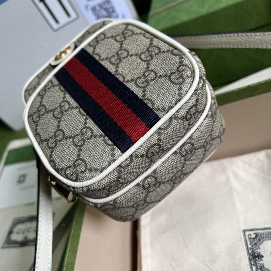Gucci Ophidia GG Mini Bag(12-16-7cm)   - DopestKickz