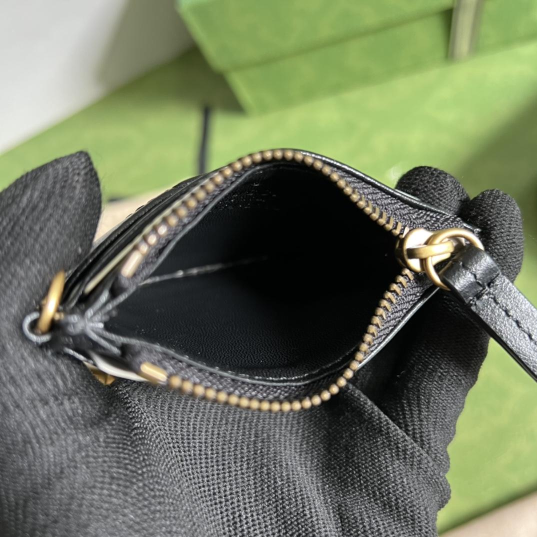 Gucci GG Marmont Keychain Wallet(10-7.5-1cm) - DopestKickz