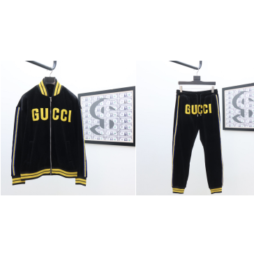 Gucci Zip Jacket & Jogging Pants - DopestKickz