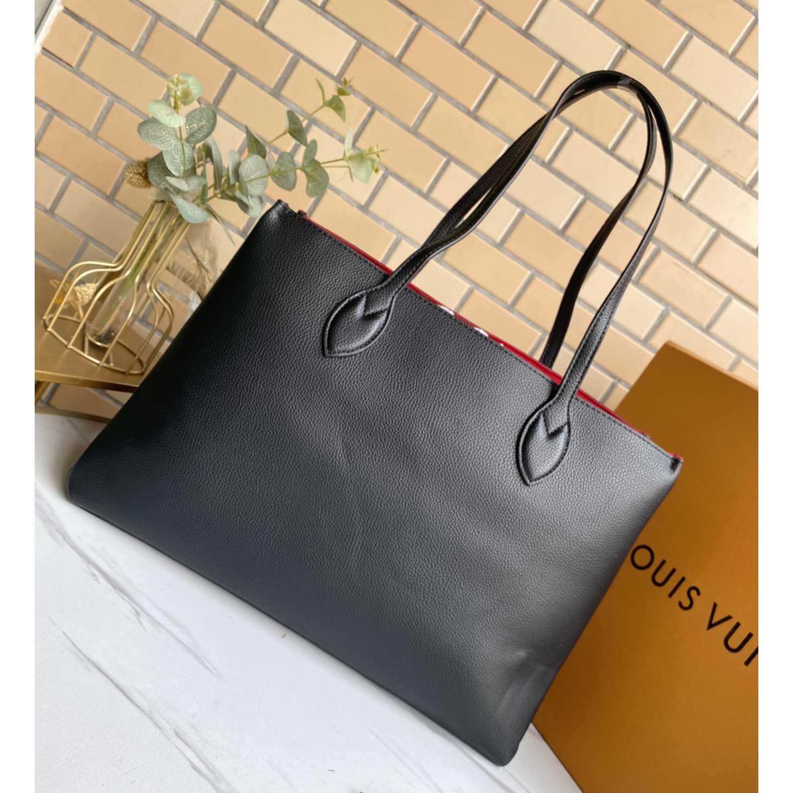 Louis Vuitton Lockme Shopper(42-28-15cm)   M57345 - DopestKickz