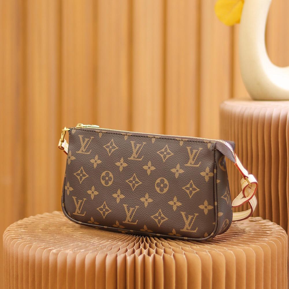  Louis Vuitton Pochette Accessoires(23.5-13.5-4cm)   M40712 - DopestKickz