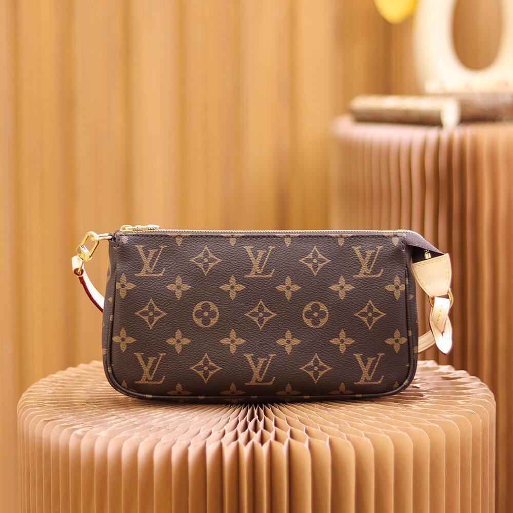  Louis Vuitton Pochette Accessoires(23.5-13.5-4cm)   M40712 - DopestKickz