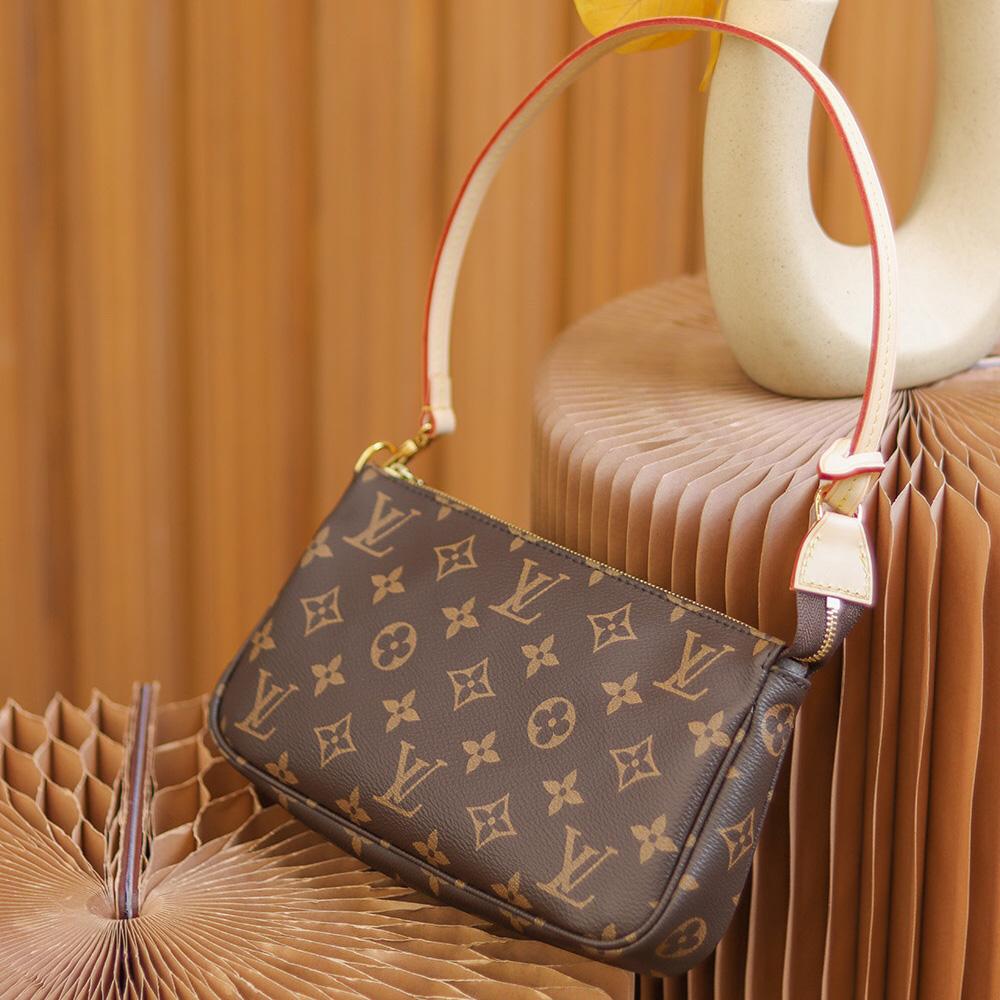  Louis Vuitton Pochette Accessoires(23.5-13.5-4cm)   M40712 - DopestKickz