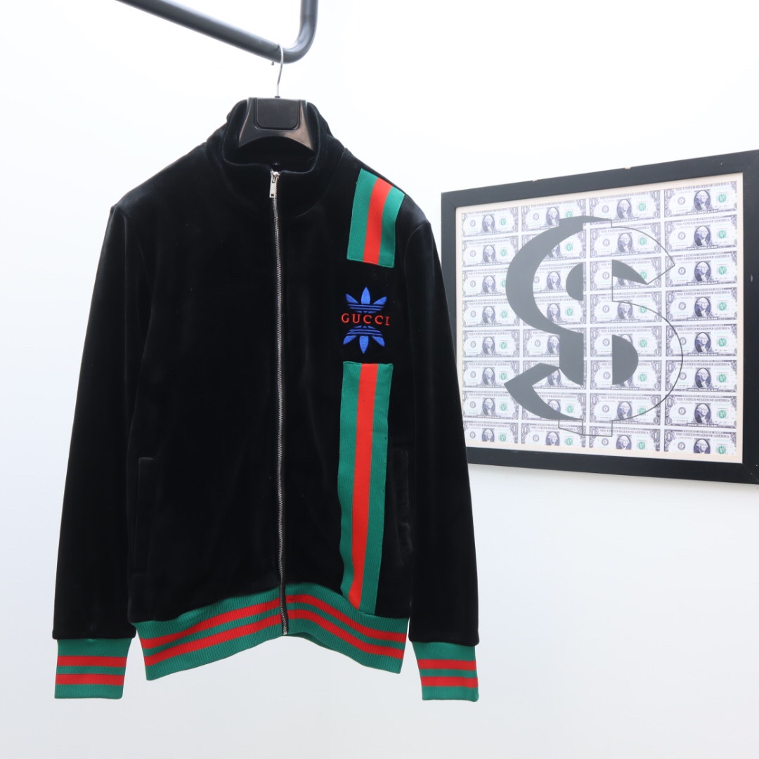 Gucci Zip Jacket & Jogging Pants - DopestKickz