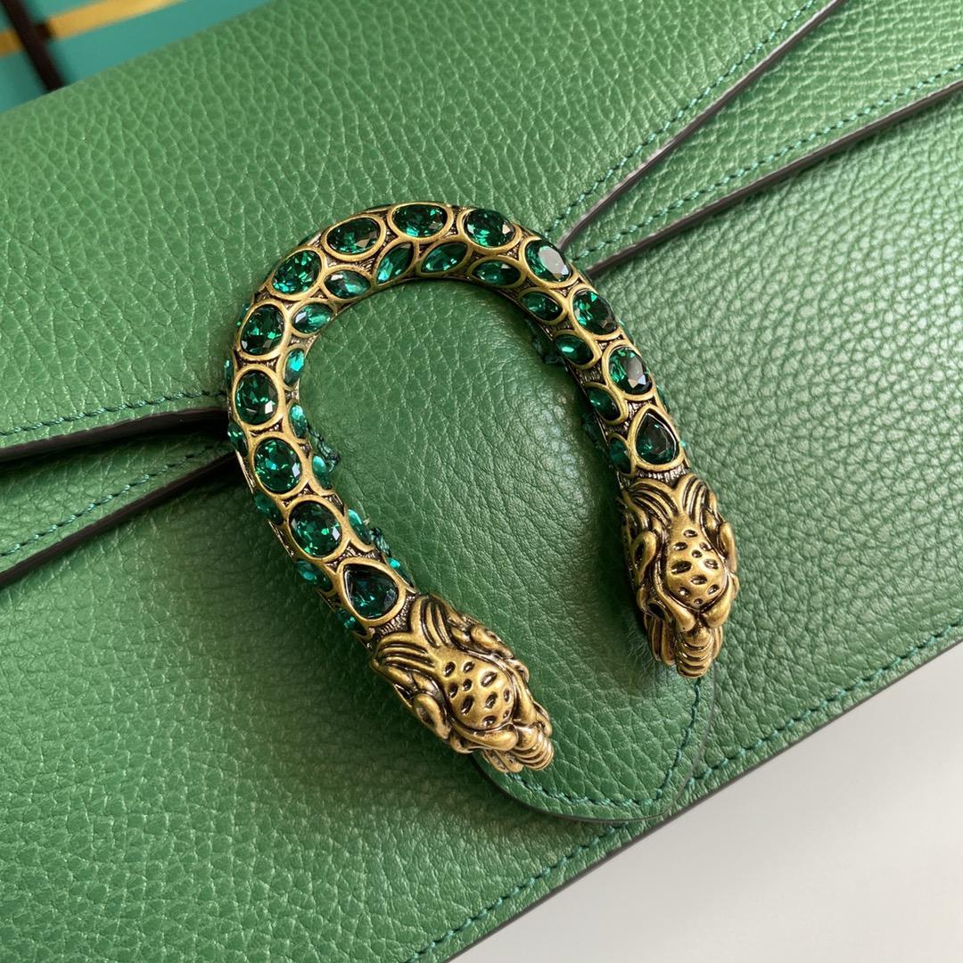 Gucci Dionysus leather shoulder bag(28-17-9cm)   - DopestKickz