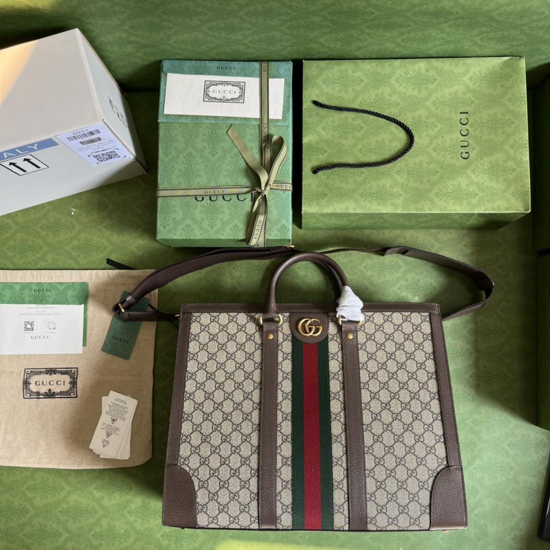 Gucci Ophidia Large Tote Bag(43-35-18.5CM)   - DopestKickz