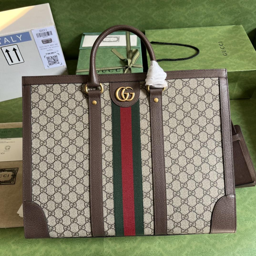 Gucci Ophidia Large Tote Bag(43-35-18.5CM)   - DopestKickz
