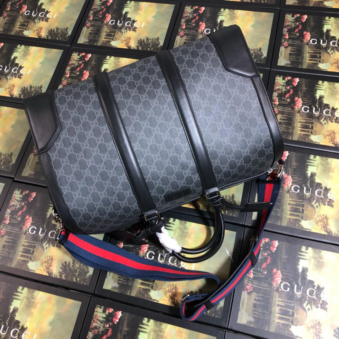 Gucci GG Black Carry-On Duffle - DopestKickz