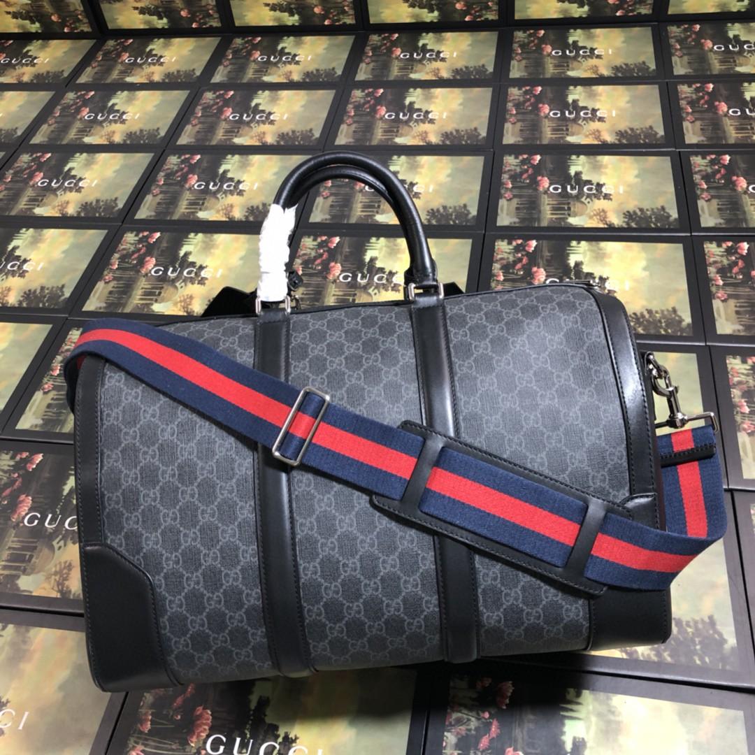 Gucci GG Black Carry-On Duffle - DopestKickz