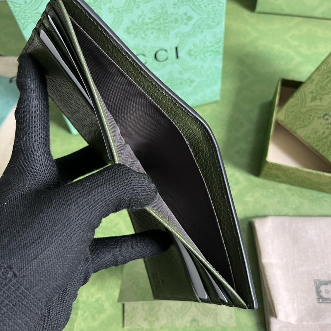 Gucci GG Marmont Leather Bi-Fold Wallet(21-9cm) - DopestKickz