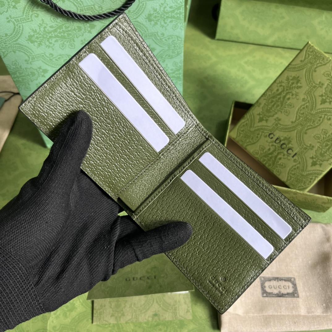 Gucci GG Marmont Leather Bi-Fold Wallet(21-9cm) - DopestKickz