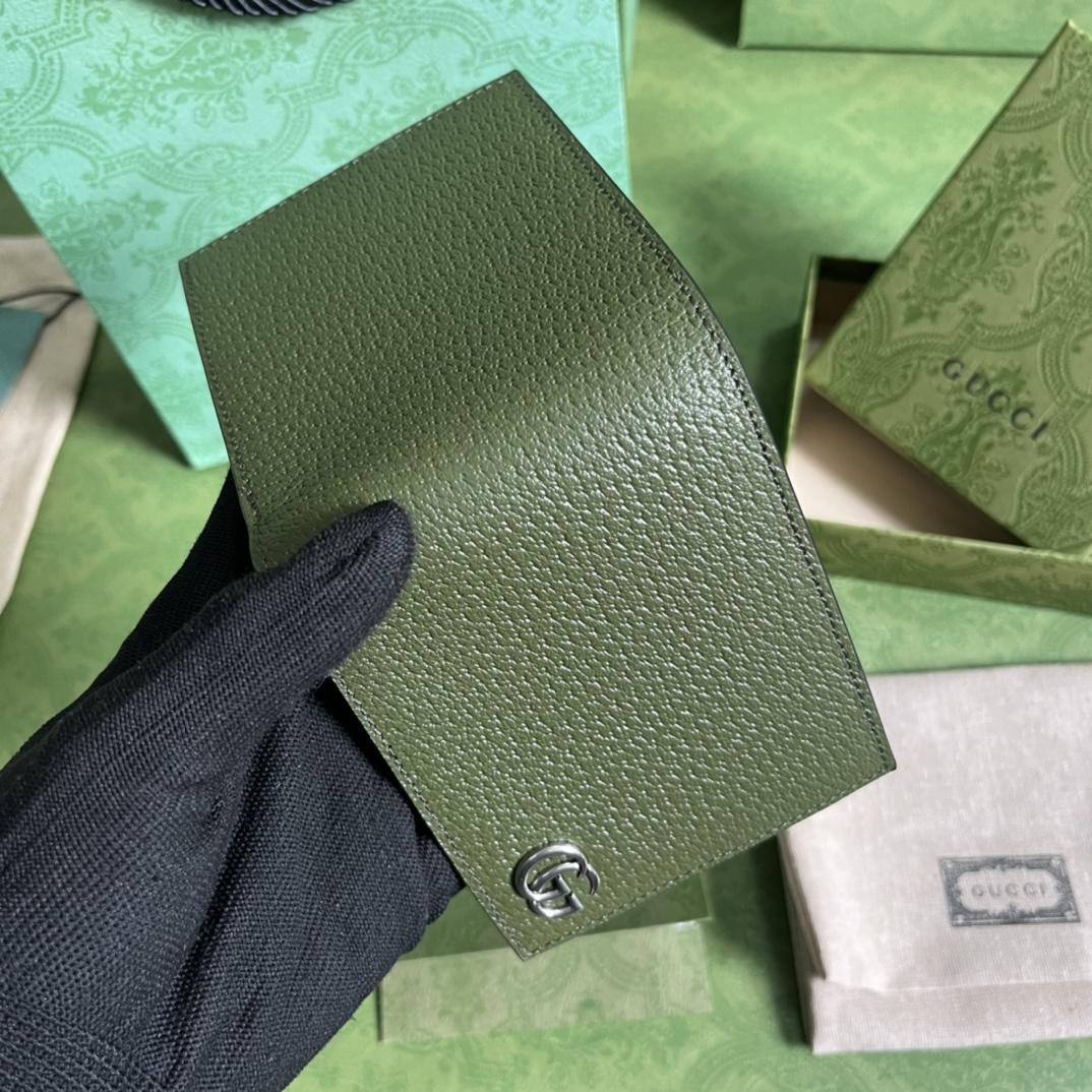 Gucci GG Marmont Leather Bi-Fold Wallet(21-9cm) - DopestKickz
