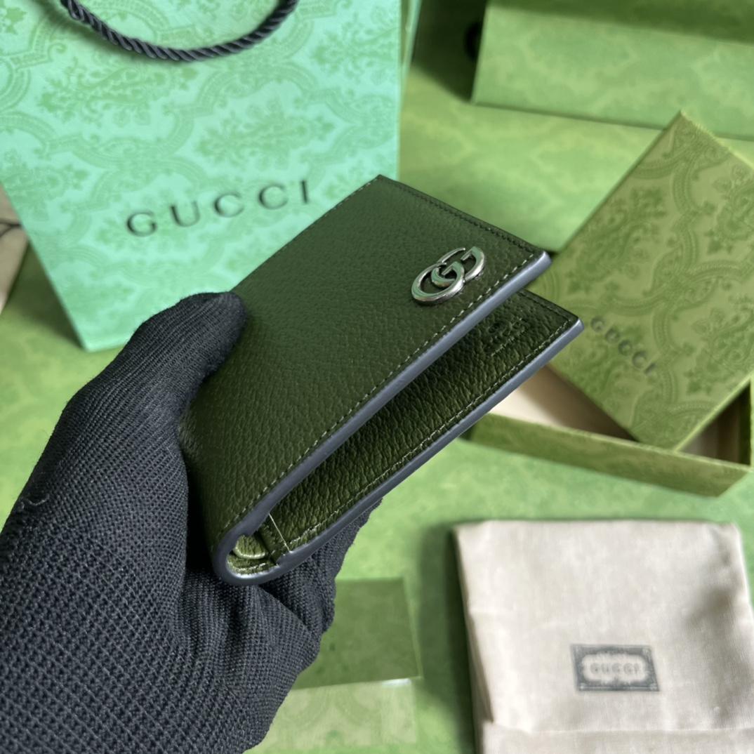 Gucci GG Marmont Leather Bi-Fold Wallet(21-9cm) - DopestKickz