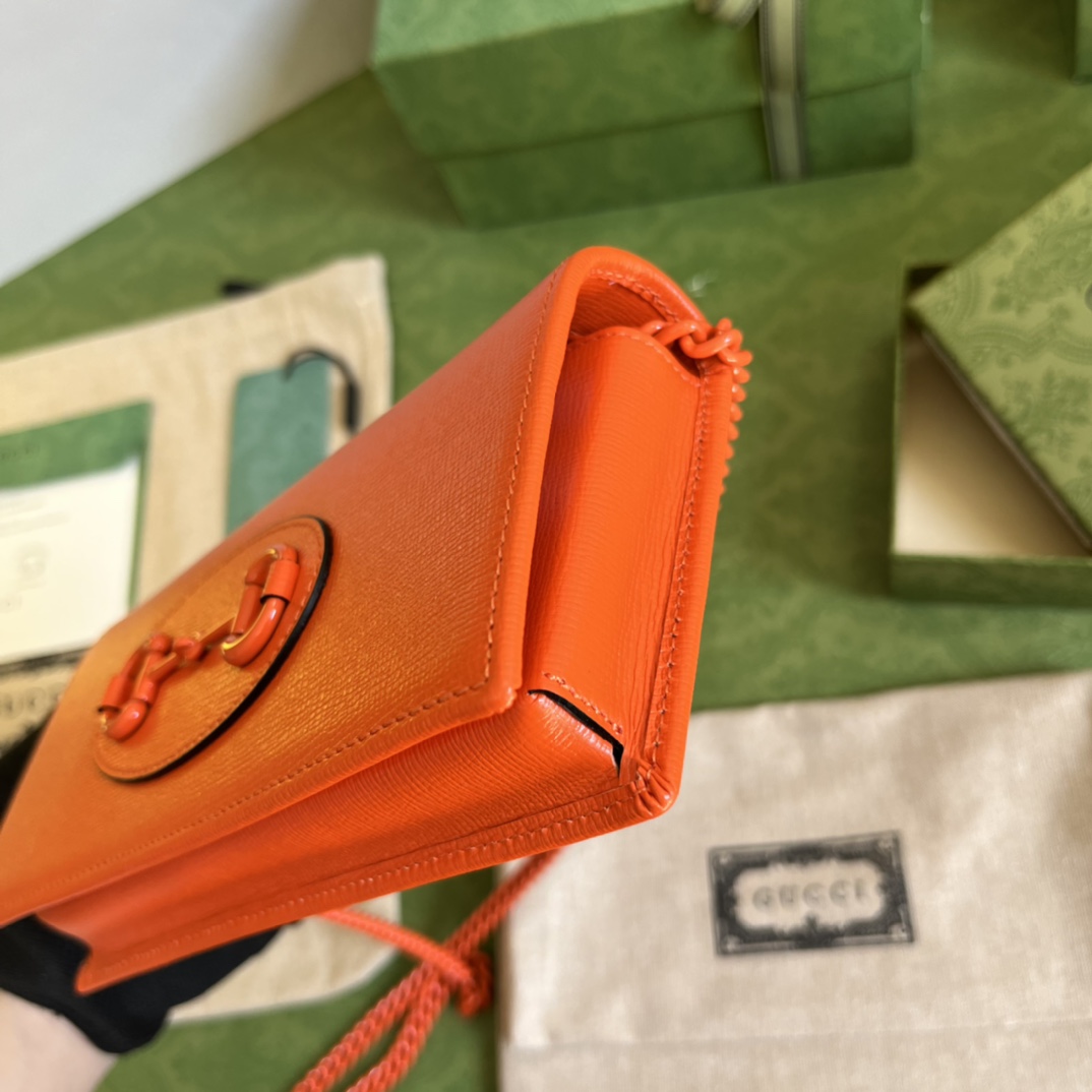 Gucci Horsebit 1955 Wallet With Chain(19-10-4cm) - DopestKickz